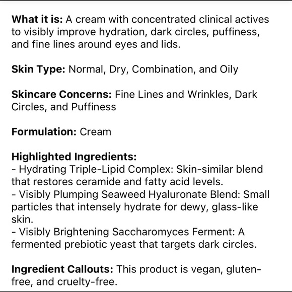 🌿 Skinfix Barrier+ Triple Lipid-Boost 360° Brightening Eye Cream - Picture 7 of 8